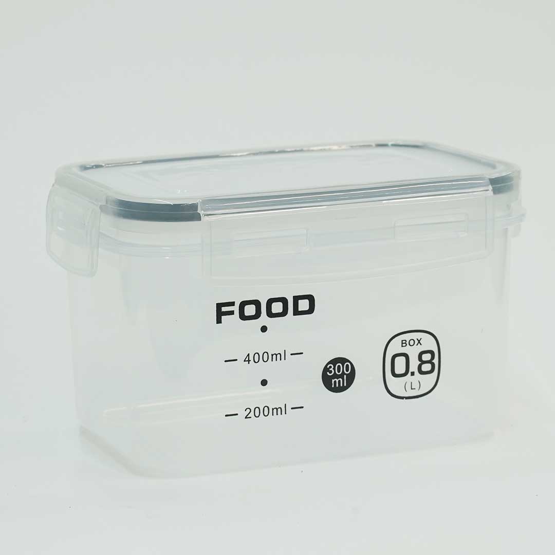 ظرف ماکرویوی 4 قفل 800ml
