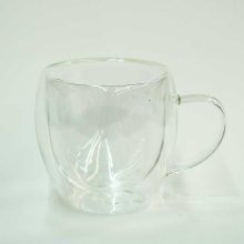 لیوان 2 جداره دسته دار 250ml