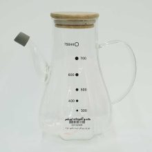 ظرف روغن درب بامبو750 ml خمره ای