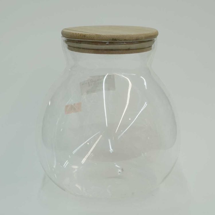 بانکه درب بامبو خمره ای 900ml